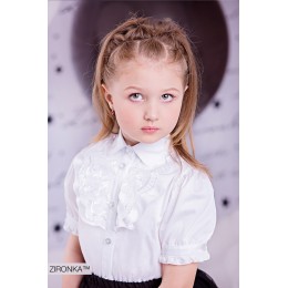 Блузка для девочки Zironka 35991 белая